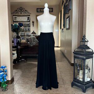 Adrianna Papell Black Maxi Skirt